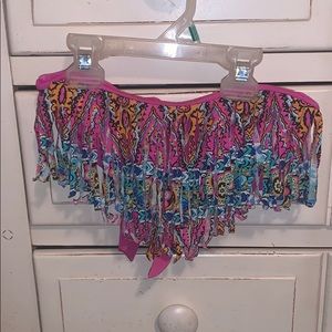 strapless bikini top